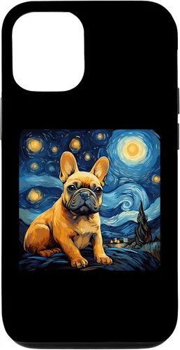 Vista 28 de Van Gogh Dog French Bulldog Case for iPhone 17
