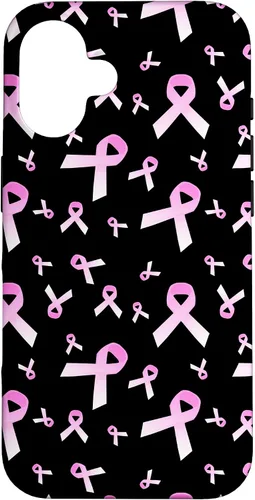 Vista 32 de Pink Ribbon Pattern Mestastatic Breast Cancer Awareness Case for iPhone 17