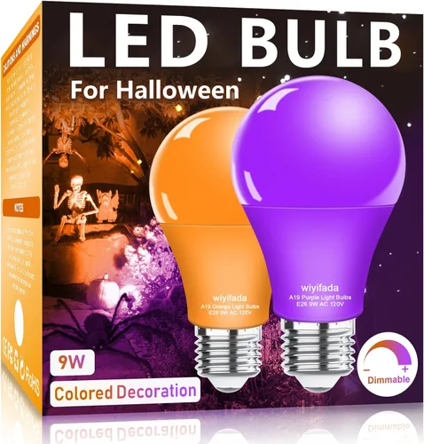 Vista 25 de Bombillas LED de 3 Vías Paquete de 2, Bombillas de 3 Vías 30 70 100 Blanco Suave 3000K, Base Media E26 A19 Bombilla de Tres Vías, Bombilla