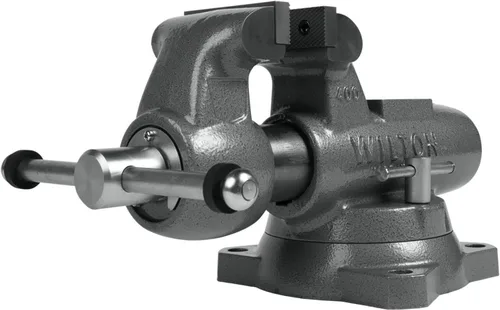 Vista 9 de Wilton Morsa de banco para mecánico, 3" de ancho de mandíbula, 4-3/4" de apertura de mandíbula, 2-5/8" de garganta (Modelo 300S)