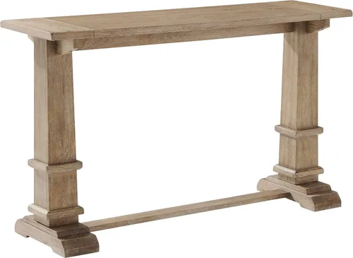 Vista 7 de [Usado] Crosley Furniture Joanna - Moderna mesa consola de estilo rústico para pasillo, entrada, sala de estar, mesas decorativas, roble oscuro