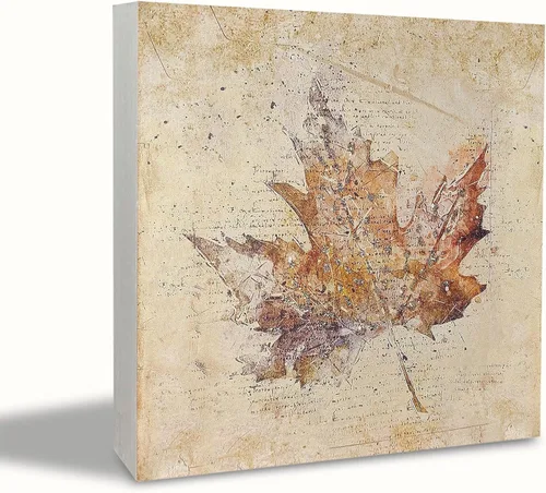 Vista 11 de KEUSPI Letreros de otoño para decoración del hogar, decoración de otoño, placa de madera de granja, decoración de escritorio de otoño, decoración
