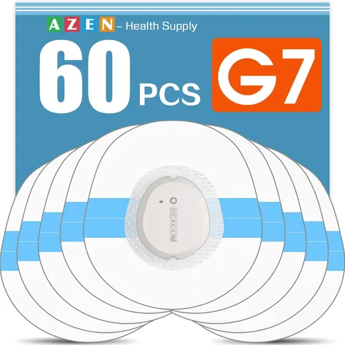 Vista 8 de AZEN Paquete de 100 cubiertas de sensor Freestyle para Libre 3, parches adhesivos impermeables, cinta adhesiva transparente impermeable