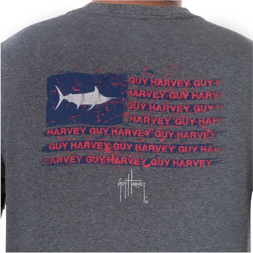 Vista 3 de Guy Harvey Camiseta de manga corta Threadcycled para hombre