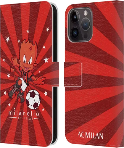 Vista 57 de Head Case Designs Officially Licensed AC Milan Dream Big Children Leather Wallet Case Compatible with Apple iPhone 11