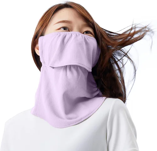 Vista 12 de YAKeNU UV CUT MASK Máscara de protección solar UV para cara y cuello "Yake-nu Standard