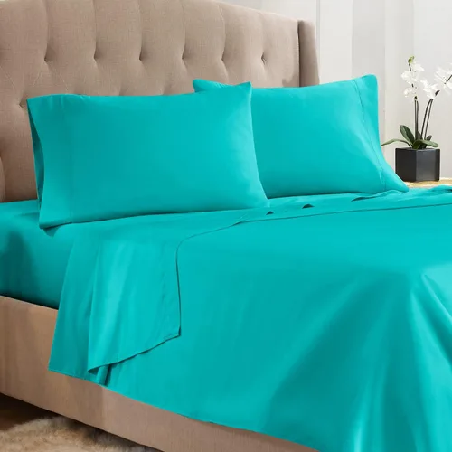 Vista 46 de Empyrean Juego de sábanas individuales - 110 GSM 4 piezas de sábanas para cama individual, sábanas de tamaño individual doble cepillado, sábanas