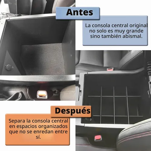 Vista 5 de RUNROAD Divisores de consola central para accesorios Toyota Tundra 2014