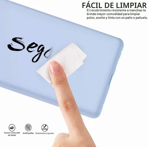 Vista 6 de Funda diseñada para Galaxy S20 Ultra/Galaxy S20 Ultra 5G, silicona Azul púrpura