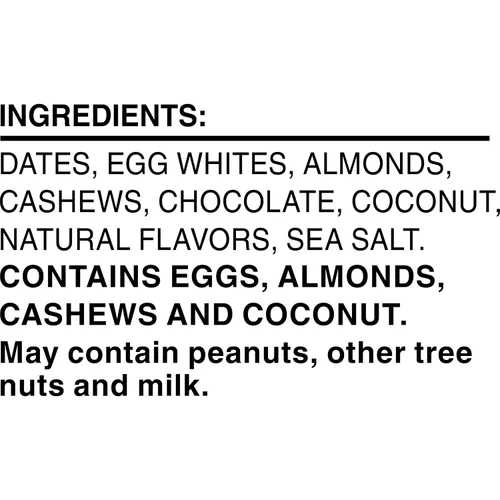Vista 3 de RXBAR Barras de proteínas, 0.44 oz de proteína, aperitivos sin gluten, chocolate de coco (6 cajas, 30 barras)