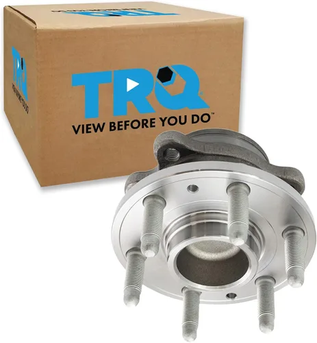 Vista 124 de TRQ Cojinete de rueda lateral del pasajero trasero y conjunto de cubo compatible con Ram ProMaster 1500 ProMaster 2500 ProMaster 3500 2014-2023