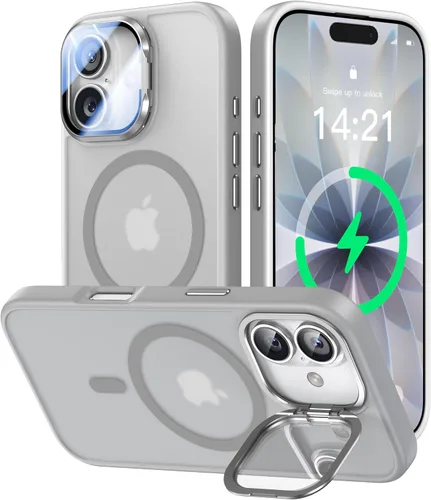 Vista 79 de VOFATA [Protección Completa Mejorada de la Cámara] para Funda iPhone Air con Cubierta de Cámara con Soporte [Compatible con MagSafe][Protección