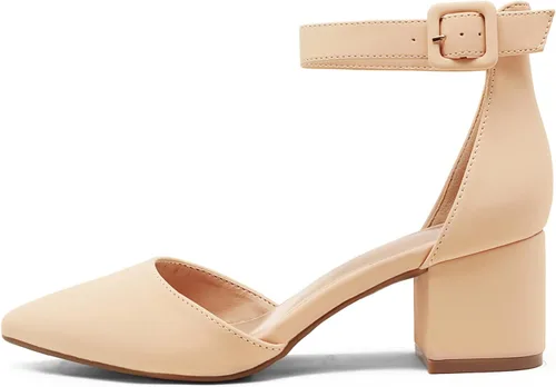 Vista 2 de DREAM PAIRS Zapatos de tacón bajo para mujer