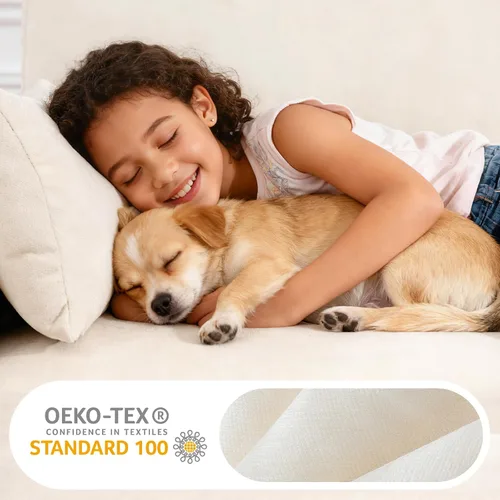 Vista 5 de Sofá modular de 109 pulgadas, sofá en forma de L con otomana de almacenamiento, cómodo sofá nube con asiento profundo, sofás seccionales Beige