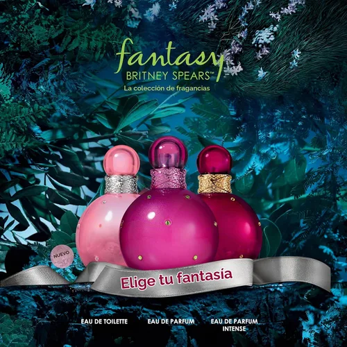 Vista 9 de Britney Spears™ Fantasy Sheer, Eau De Toilette EDT Spray para mujer, 3.3 fl oz / 100ml