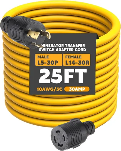 Vista 29 de Kanayu Cable adaptador de interruptor de transferencia de generador NEMA TT