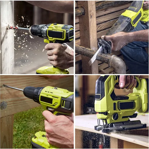 Vista 7 de TREE.NB Paquete de 2 baterías CB120L de alta capacidad de 4.0 Ah, repuesto para batería Ryobi de 12 V compatible con Ryobi 12 voltios CB120L CB121L