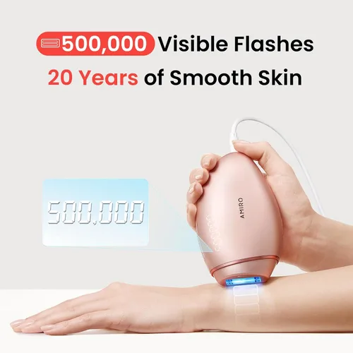 Vista 5 de AMIRO IPL Hair Removal with Ice-Cooling, Smart Skin Sensor & Auto-glide