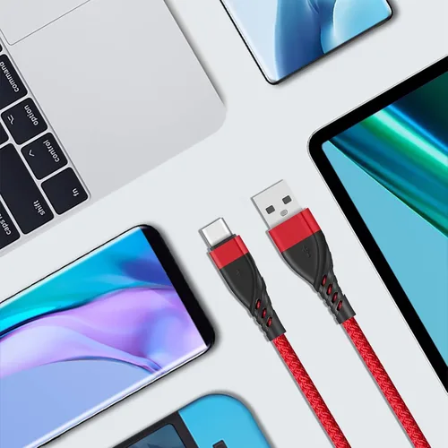 Vista 9 de Cable corto USB a USB C, cable USB C corto