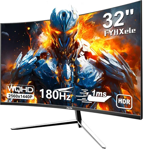 Vista 9 de Monitor de juegos, monitor de juegos de 23.8 pulgadas FHD (1920 x 1080) 240Hz, monitores de juegos de computadora con AMD FreeSync Pantalla de 1