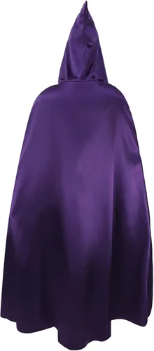 Vista 2 de MZXDY Raven - Disfraz de cosplay de lujo, traje de cinturón de capa, uniforme de Halloween para mujer