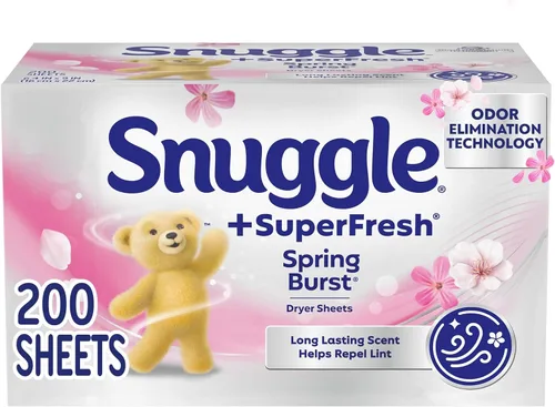 Vista 17 de Snuggle SuperFresh - Hojas para secadora, 200 unidades, brisa matutina