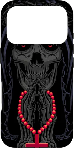 Vista 30 de La Calavera Catrina Santa Muerte - Funda para iPhone 17
