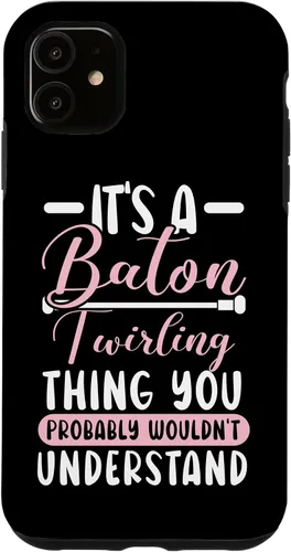 Vista 6 de Funda para iPhone 13 Pro Max A Baton Twirling Thing Majorette Baton Twirler