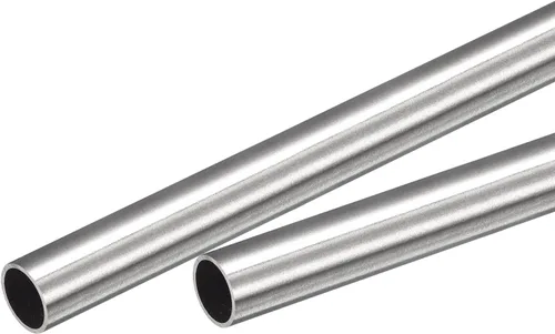 Vista 60 de uxcell Tubo capilar del acero inoxidable 304, tubería gruesa del metal de la longitud de la pared de 820.2 ft m del OD 18.0 ft m x 0.7 ft m