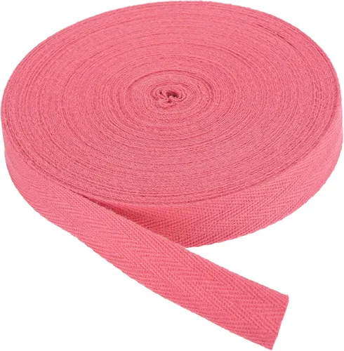 Vista 48 de PATIKIL Cinta de sarga de algodón de 1 pulgada, 50 yardas, cinta de algodón, cinta de encuadernación al bies, cinta de espiga para costura, Verde