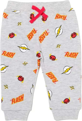 Vista 2 de DC Comics Justice League Superman The Flash Batman Baby 3 Pack Jogger Pantalones
