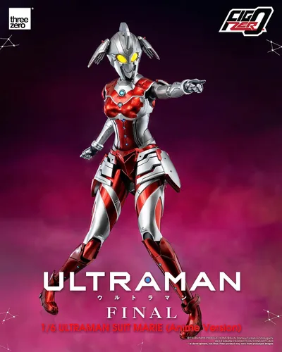 Vista 3 de FigZero Ultraman Suit Marie (versión anime) Figura a escala 1:6