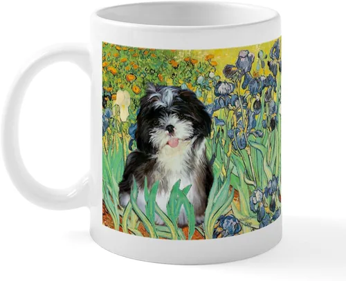 Vista 7 de CafePress Cute Shih Tzu Dog Mugs - Taza de café de cerámica de 11 oz (11.0 fl oz)