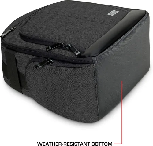 Vista 7 de USA Gear Mochila compacta para drones – Funda para dron cuadricóptero RC compatible con DJI Mini 4K, DJI Mini 3, AVIALOGIC, Controller y más Negro