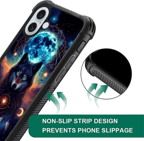 Vista 995 de Funda compatible con iPhone 15, diseño de elefantes africanos, diseño increíble a prueba de golpes, antiarañazos, carcasa trasera de policarbonato