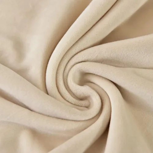 Vista 4 de Funda otomana cuadrada de terciopelo para otomana, protector para reposapiés, taburete, muebles, elástico, cómodo, con parte inferior elástica, Beige