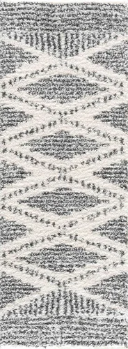Vista 7 de Hauteloom Trunding Tapete Peludo Marroquí para Puerta Estilo Casa de Campo Alfombra de Área Pequeña - Alfombra Peluda Bohemia - Felpa de Pelo Alto