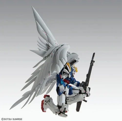 Vista 3 de Bandai Hobby - Gundam Wing: Endless Waltz - Wing Gundam Zero (EW) Ver. Ka MG 1/100 Kit