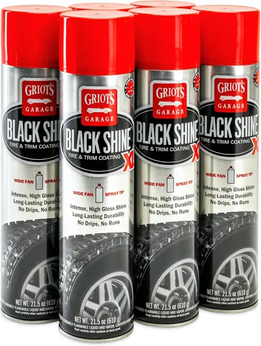Vista 9 de Griot's Garage 10938 Revestimiento negro para neumáticos con acabado brillante.
