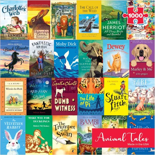 Vista 7 de Re-marks British Classics - Rompecabezas literario de 1000 piezas para todas las edades
