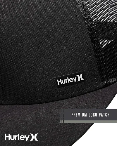 Vista 6 de Hurley - Gorro de deporte para hombre, ajustable, ajuste casual, tejido cómodo