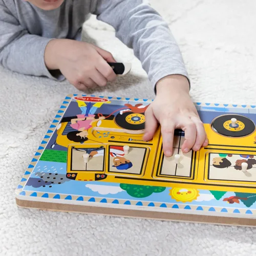 Vista 5 de Melissa & Doug rompecabezas con sonido, de 6 piezas