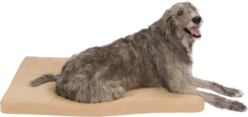 Vista 16 de Cama para perro de espuma ortopédica lavable con memoria de Pet Support Systems, mediana, 34 pulgadas x 22 pulgadas x 4 pulgadas, azul denim