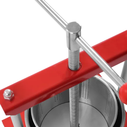 Vista 7 de Fruit Wine Press 1.6 Gallon Stainless Steel Manual Juice Maker 100% Nature Juice Making, Apple Grape Berry Vegetables Crusher, Olive Oil Cider