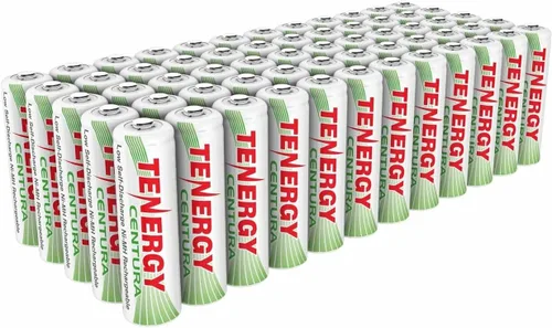 Vista 7 de Tenergy Centura AA & aaa baja autodescarga LSD NiMH rechargeable batteries AA 4 piezas