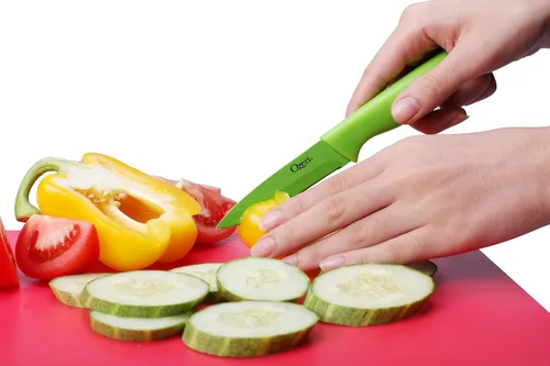 Vista 6 de Ozeri Elite Chef - Juego de 17 piezas de cuchillos y tabla de corte de acero inoxidable