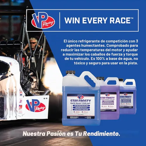 Vista 7 de VP Racing Fuels 23071 Stay Frosty - Refrigerante de alto rendimiento, 1 galón