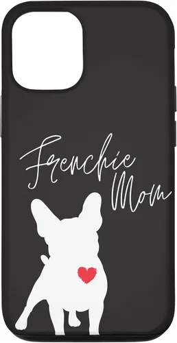 Vista 28 de Frenchie Mom French Bulldog Black Case for iPhone 17
