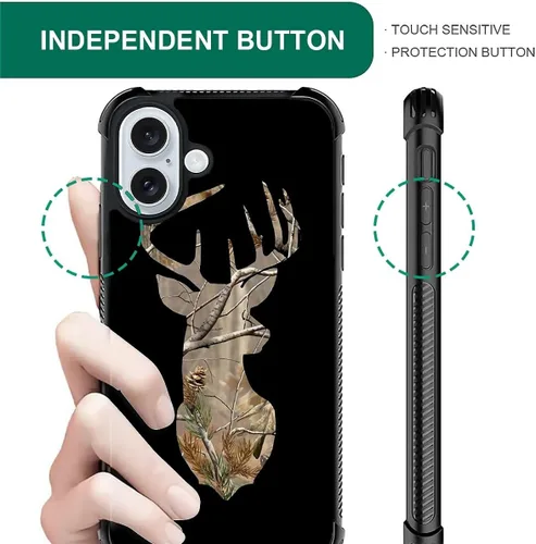 Vista 298 de Funda compatible con iPhone 15, diseño de elefantes africanos, diseño increíble a prueba de golpes, antiarañazos, carcasa trasera de policarbonato