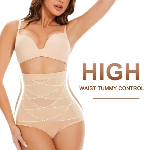Vista 2 de SIMIYA Faja moldeadora de abdomen para mujer, cintura alta, extra firme, moldeador de cintura, faja moldeadora de estómago